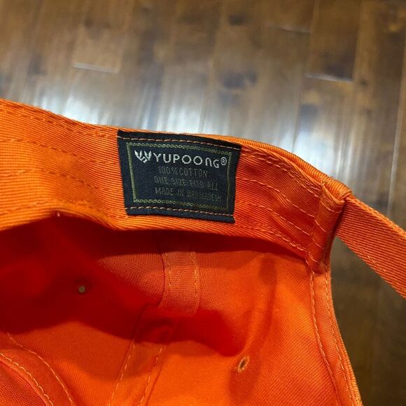 Chick Fil A Charity Golf Championship Orange Embroidered Strapback Hat One Size - Picture 7 of 7